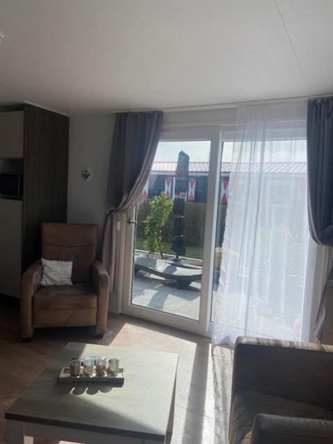 Chalet Oceanside Zeeland Serooskerke  Bagian luar foto
